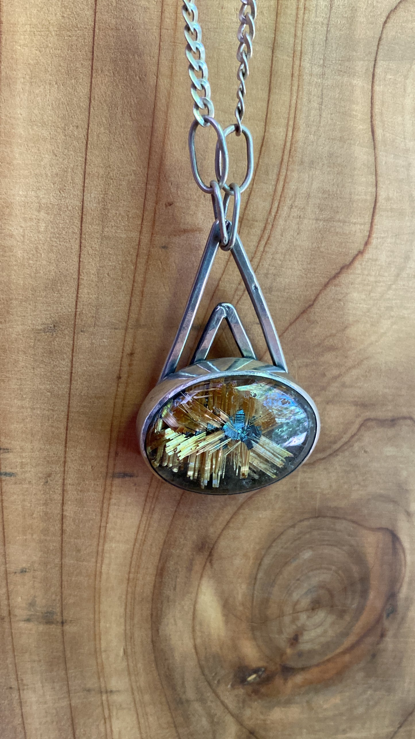 AAA+ Rutilated Quartz Necklace