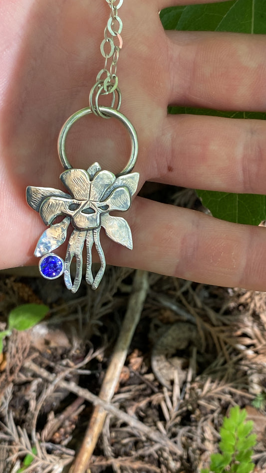 Tanzanite and Columbine