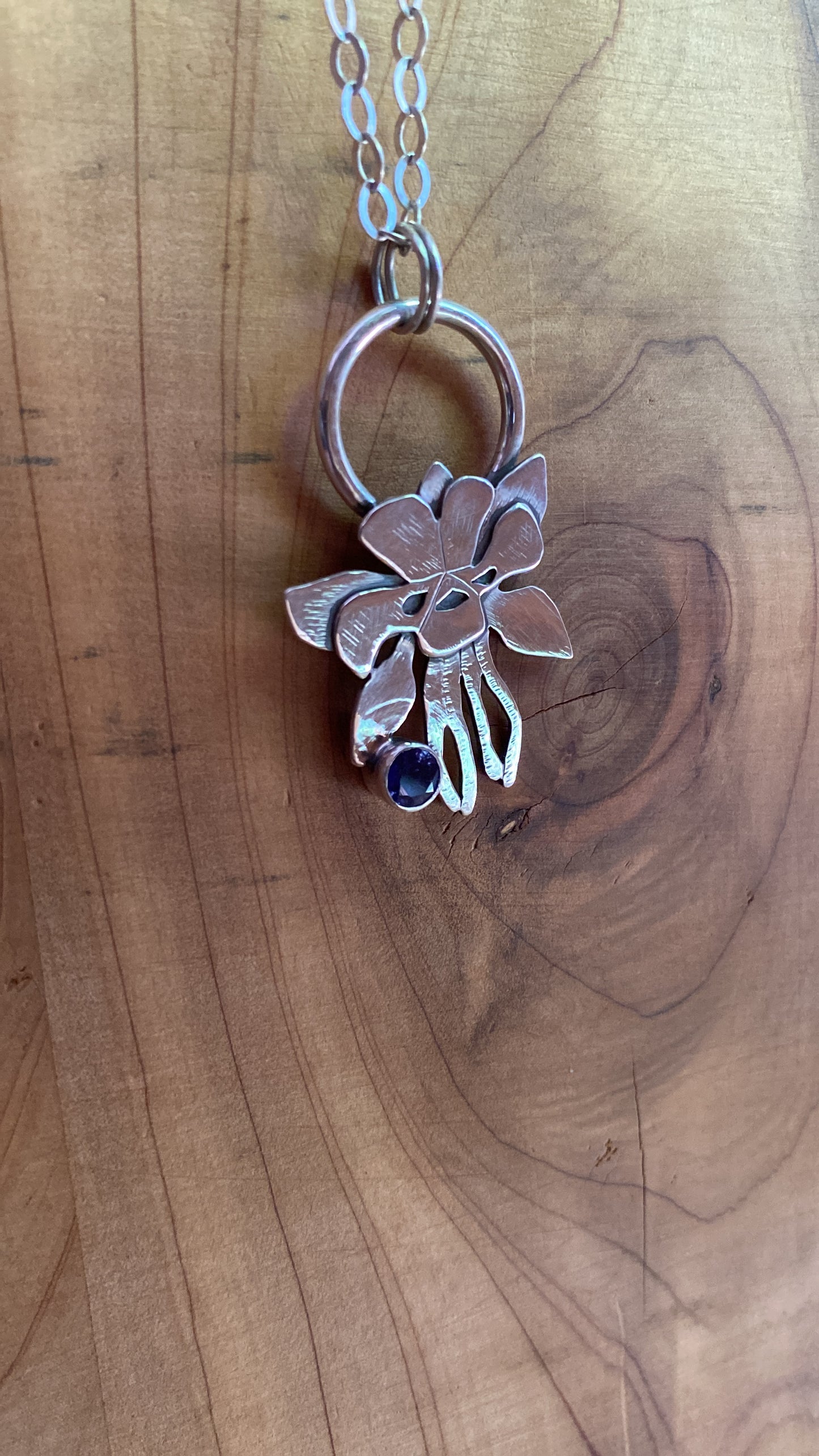 Tanzanite and Columbine