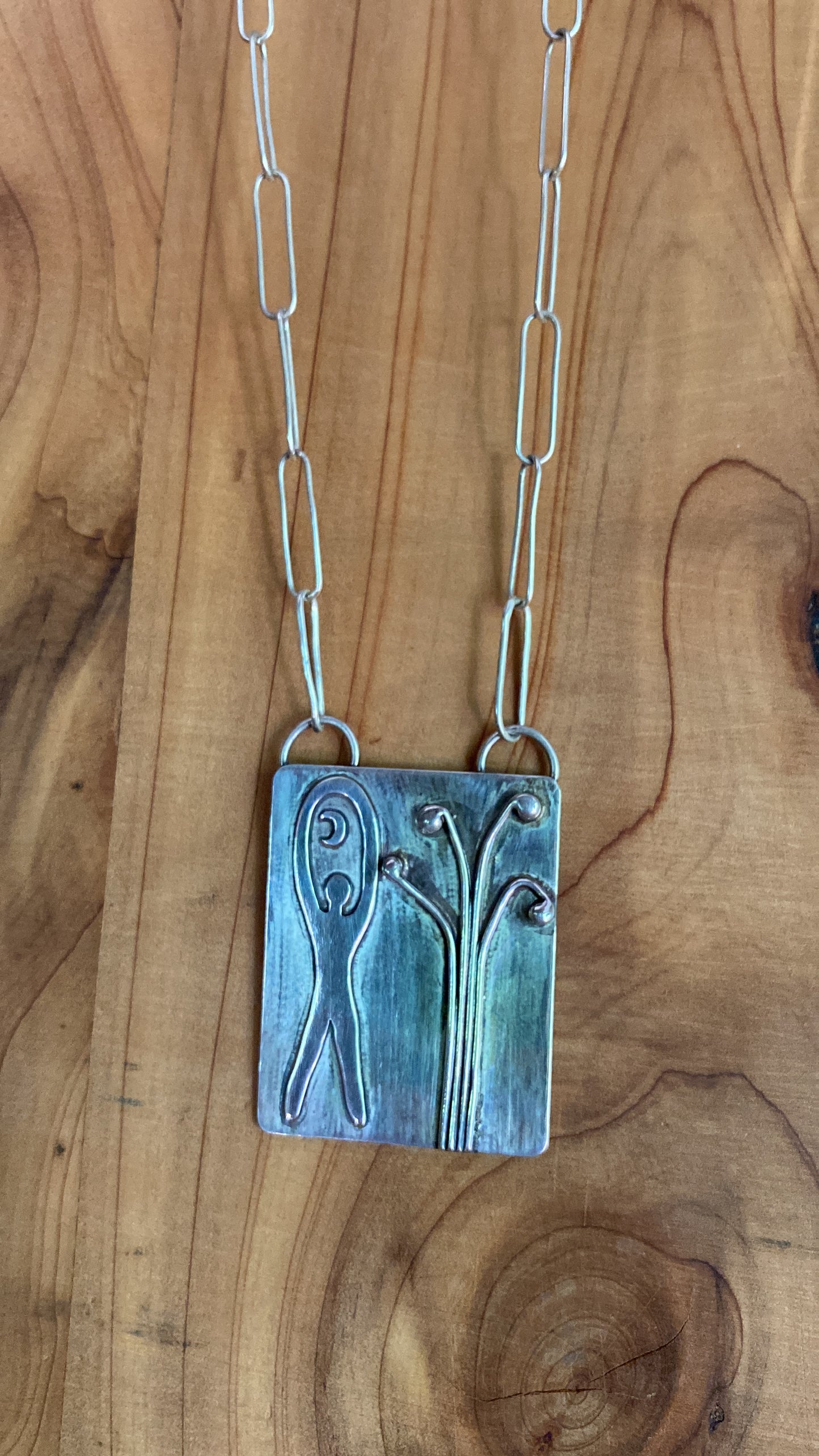 Reaching for the Moon Necklace